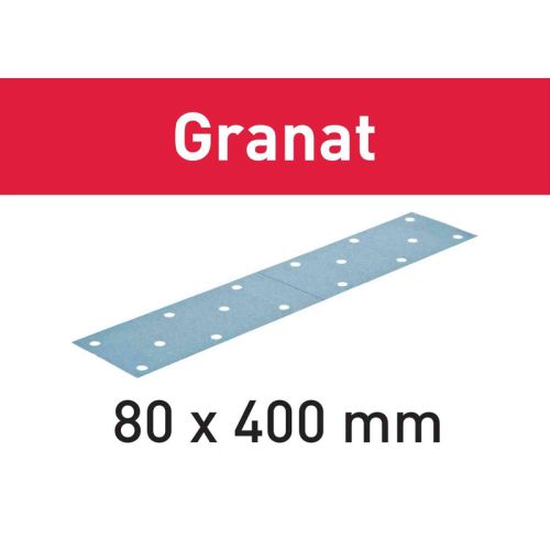 Abrasifs GRANAT STF 80x400mm GR/50 P150 - FESTOOL - 497161 pas cher