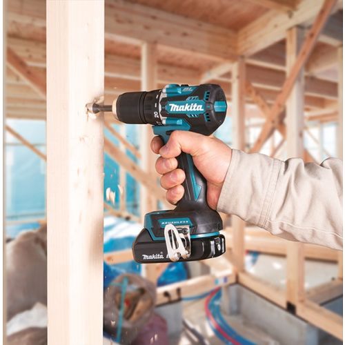 Perceuse-visseuse 18 V + 2 batterie 3 Ah + chargeur + coffret MAKPAC 2 - MAKITA - DDF487RFJ photo du produit Secondaire 2 L