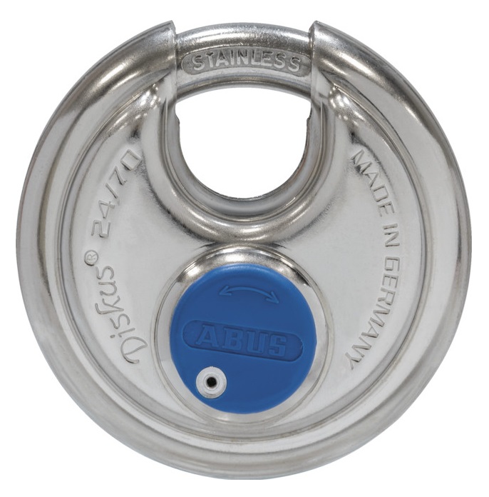 Cadenas ABUS DISKUS NR.24IB70 MM Grande protection contre la corrosion et les effractions