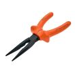 Pince à bec demi-ronde isolée longueur 200 mm KS TOOLS 112.1291 photo du produit
