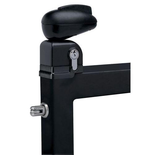 Serrure de piscine TWIST 40 mm noir LOCINOX P00007884-9005 photo du produit