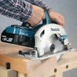 Scie circulaire 2 x 18 V Li-ion LXT + 4 batteries 5 Ah + chargeur en coffret Makpac MAKITA DHS710PT4J photo du produit Secondaire 2 S