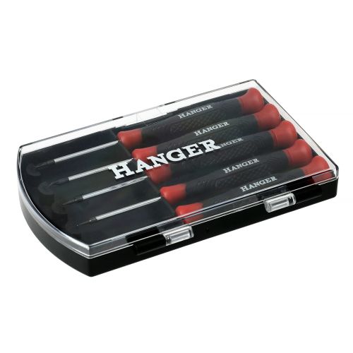 Jeu de 5 tournevis de pr&eacute;cision micro HANGER 133092 photo du produit Secondaire 3 L