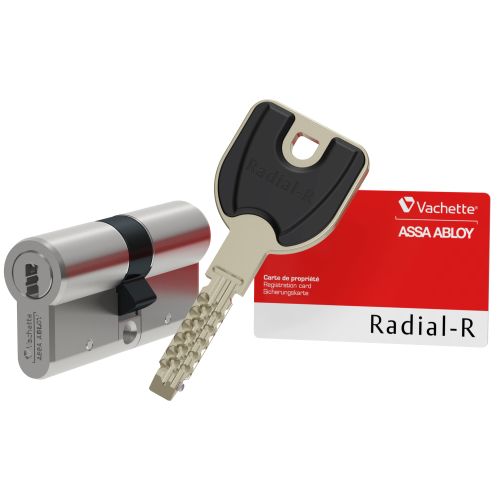 Cylindre profil européen RADIAL-R A2P*** débrayable 32 x 32 mm 4 clés OC VACHETTE 29198000 photo du produit