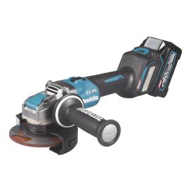 Meuleuse d'angle 40V max Li-Ion XGT Makita GA041GM201 125 mm + 2 batteries 4Ah + chargeur Li-Ion + coffret MAKPAC photo du produit Principale M
