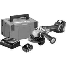 Meuleuse 18V Makita DGA506RTJ + 2 batteries Li-ion 5 Ah BL1850 + chargeur DC18RC + Coffret MAKPAC pas cher Principale M