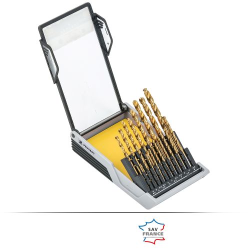 Coffret de 19 forets métal HSS usage intensif PEUGEOT OUTILLAGE 911656 photo du produit Secondaire 1 L