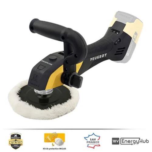 Lustreuse polisseuse 18 V EnergyShine-18VBL Brushless EnergyHub (sans batterie ni chargeur) PEUGEOT OUTILLAGE 250435 photo du produit Secondaire 1 L