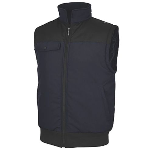 Blouson 2 en 1 NEWDELTA2 à manches amovibles bleu marine/noir TS - DELTA PLUS - NEWD2MNPT pas cher Secondaire 2 L