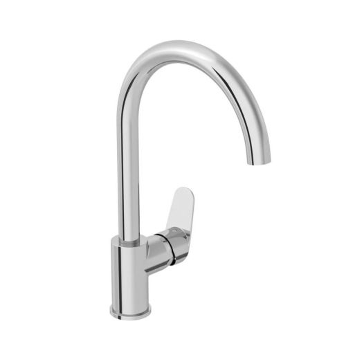 Mitigeur de cuisine bec haut cartouche C3 éco - VITRA - A43407ENG pas cher