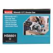 Scie circulaire 1010 W 165 mm + coffret MAKPAC MAKITA HS6601J photo du produit Secondaire 6 S