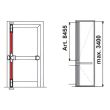 Kit de prolongation pour fermeture antipanique EVAK argent HERACLES F-8455-ARG photo du produit Secondaire 2 S