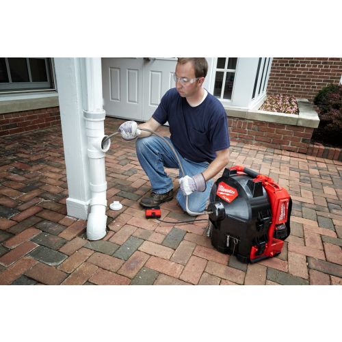 Déboucheur à section et à tambour 18 V FUEL M18 FFSDC10-0 10 mm (sans batterie ni chargeur) MILWAUKEE 4933459707 photo du produit Secondaire 15 L