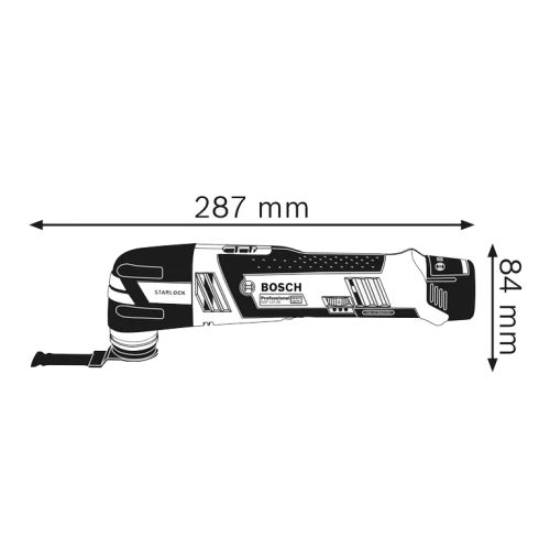 Découpeur-ponceur 12V GOP 12V-28 Professional + 2 batteries 3 Ah + chargeur + L-Boxx - BOSCH - 060185800Y pas cher Secondaire 5 L