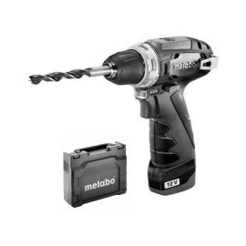 Perceuse-visseuse 12V Powermaxx BS Basic + 2 batteries 2Ah + chargeur + coffret - METABO - 600984500 pas cher Principale M