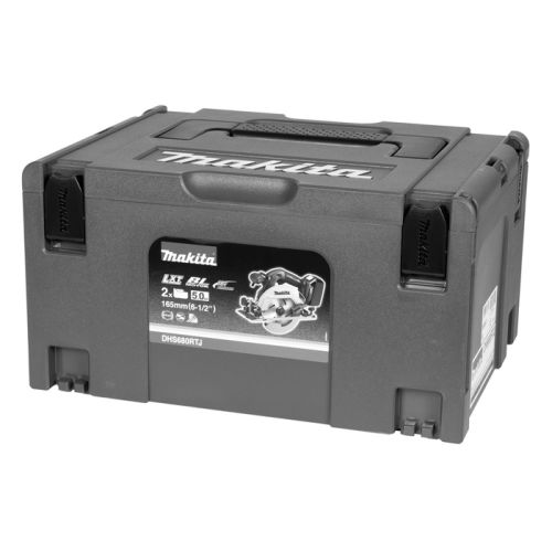 Scie circulaire 18V + 2 batteries 5 Ah + chargeur + coffret MAKPAC - MAKITA - DHS680RTJ pas cher Secondaire 11 L