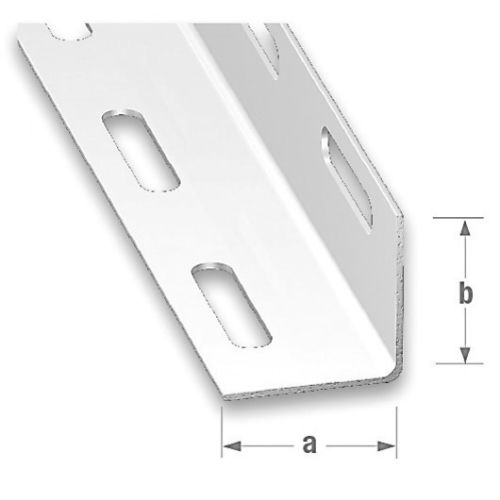Cornière perforée grise 40x40mm en 2m - DUWIC - CPCO.4040.2000 pas cher
