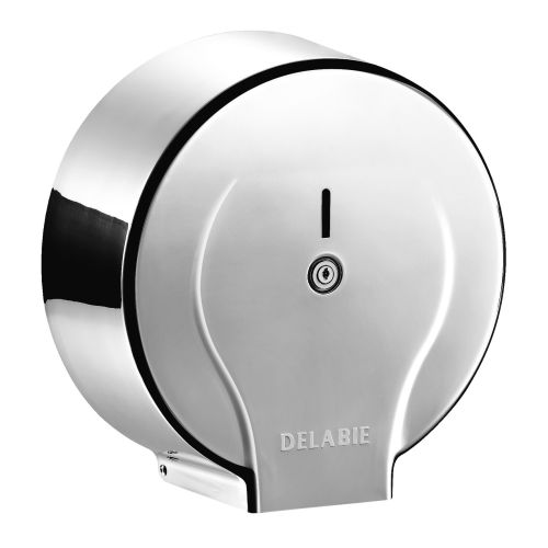 Distributeur de papier toilette GM 400m inox 304 poli brillant - DELABIE - 2911 pas cher Principale L