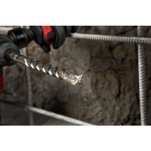 Foret SDS MAX géométrie novatrice 4 taillants 16 x 340 mm MILWAUKEE 4932352756 photo du produit Secondaire 6 L