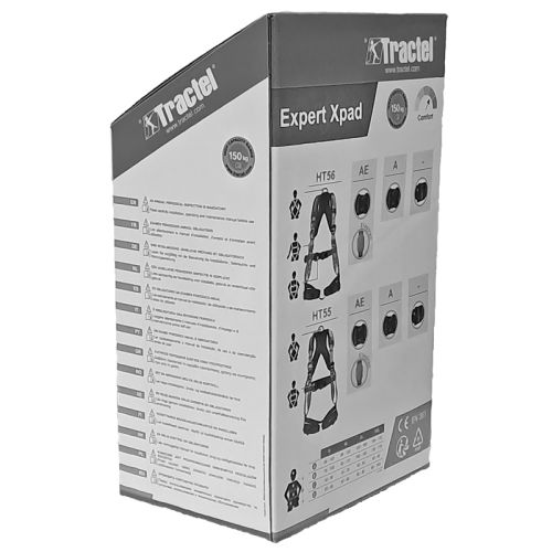 Harnais de sécurité antichute HT55 bleu/noir TXL - TRACTEL - 65612 pas cher Secondaire 1 L