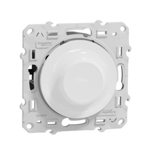 M&eacute;canisme variateur de lumi&egrave;re ODACE standard blanc - SCHNEIDER ELECTRIC - S520519 pas cher