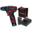 Perceuse-visseuse 12 V DD12S2 + 2 batteries 2 Ah + chargeur + sacoche HANGER 400101 photo du produit