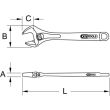 Clé à molette Berylliumplus antidéflagrant 18x150 mm KS TOOLS 962.1108 photo du produit Secondaire 1 S