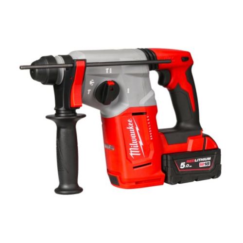 Perforateur SDS Plus Brushless 18 V M18 BLH-502X + 2 batteries 5 Ah + chargeur + coffret HD BOX MILWAUKEE 4933478894 photo du produit