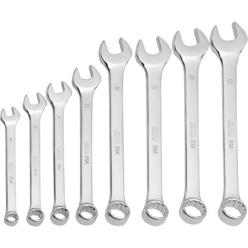 Jeu de 8 clés mixtes 51A en mm - SAM OUTILLAGE - 51A-J8 pas cher