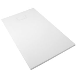 Receveur ONYX 1200x700mm extra plat blanc adapté PMR - AKW - 12824WH-CH pas cher Principale M