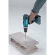 Perceuse-visseuse à percussion 18 V + 2 batteries 1,5 Ah + chargeur + coffret standard MAKITA HP457DWE10 photo du produit Secondaire 4 S