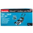 Tondeuse à gazon 2 x 18 V LXT 53 cm (sans batterie ni chargeur) MAKITA DLM530Z photo du produit Secondaire 8 S