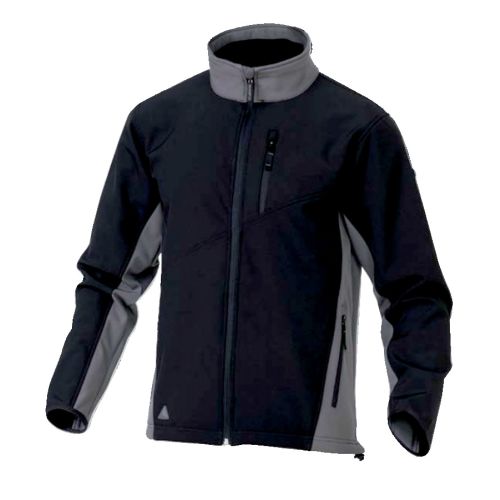 Veste softshell noir/gris TS DELTA PLUS LULEANOPT photo du produit Principale L