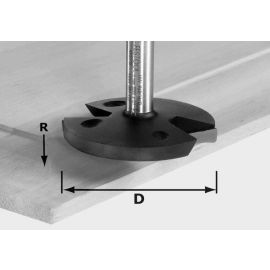 Fraises d'affleurage HW Festool D68/14/R35 S12 - 492712 pas cher Principale M