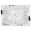 Baignoire baln&eacute;o rectangulaire 66 Jets KROMA 170 IPOWER 2 places - THALASSOR - KROMA170-IP pas cher