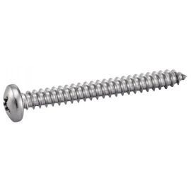 Vis à tôle Acton tête cylindrique bombée large Phillips inox A2 DIN 7981 photo du produit Principale M