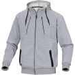 Veste sweat molleton gris clair TS DELTA PLUS ANZIOGRPT photo du produit