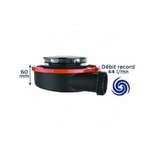 Bonde de douche Flush 44 pour receveur D 90 mm VALENTIN 57670000000 photo du produit Secondaire 1 L