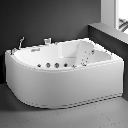 Baignoire balnéo 51 jets SIRIUS 170 IPOWER droite 2 places en angle - THALASSOR - SIRIUS170D-IP pas cher Secondaire 1 L