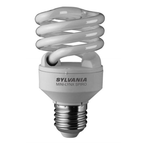 Lampe fluo-compacte MINI-LYNX SPIRAL Fast-Start 840 E27 20 W SYLVANIA 0035223 photo du produit