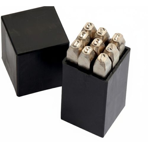 Chiffres à frapper H 4 mm boîte plastique avec couvercle SAM OUTILLAGE CH-4 photo du produit Principale L