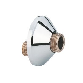 Raccord S avec rosace Grohe chromé à visser - 12001-000 pas cher Principale M
