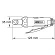 Mini meuleuse axiale droite pneumatique 220W SlimPOWER KS TOOLS 515.5530 photo du produit Secondaire 1 S