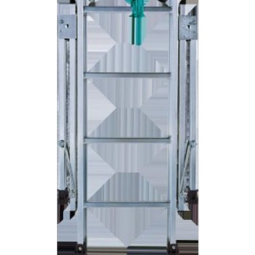 &Eacute;chelle Platinium 300 coulisse &agrave; corde 3 plans 6M90 TUBESCA-COMABI 2433310 photo du produit Secondaire 4 L