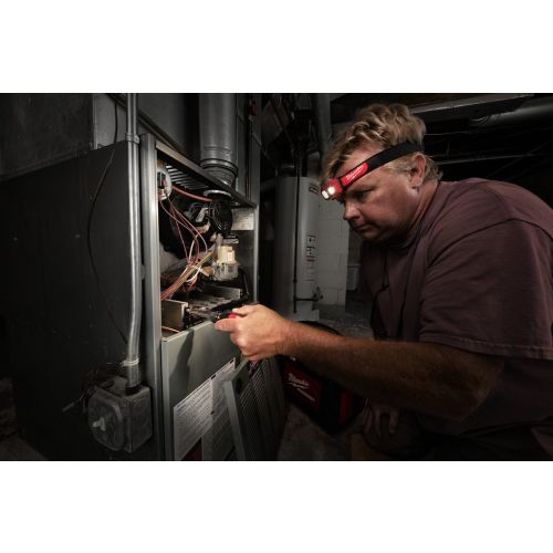 Lampe frontale alcaline 450 lumens HL-SF en blister MILWAUKEE 4933471388 photo du produit Secondaire 2 L