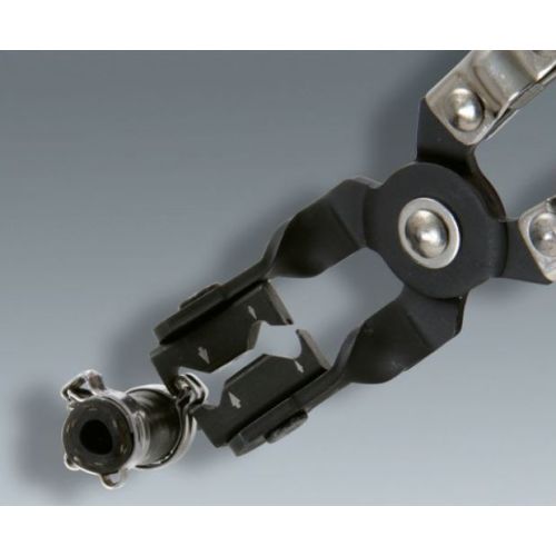 Pince à colliers clic à tête pivotante à 45° KS TOOLS 115.1057 photo du produit Secondaire 4 L