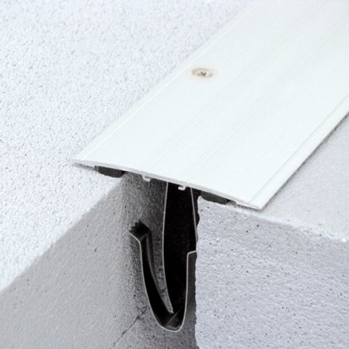 Couvre joint sol à bords biseau 60 mm adhésive aluminium naturel 3 m lin. DINAC 114200 photo du produit Secondaire 2 L