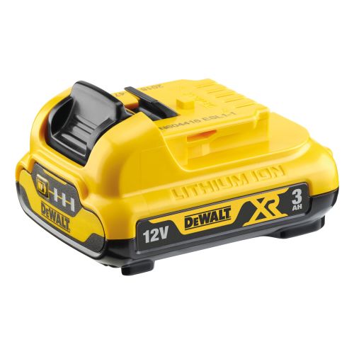 Batterie XR 12 V 3 Ah Li-Ion DEWALT DCB124-XJ photo du produit