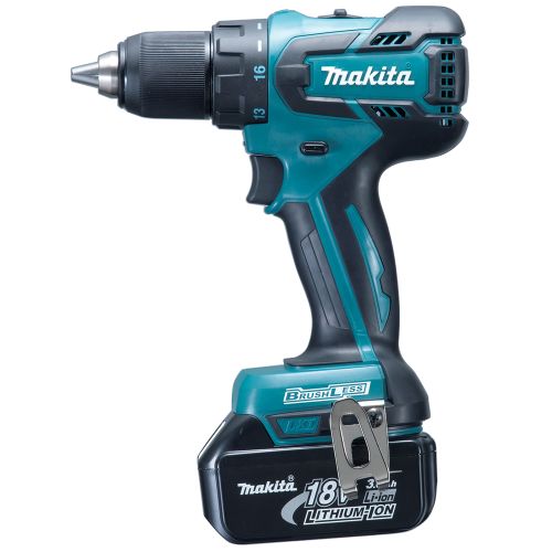 Perceuse visseuse 18 V + 2 batteries 4 Ah + chargeur rapide + coffret MAKPAC 2 MAKITA DDF459RMJ photo du produit Secondaire 2 L