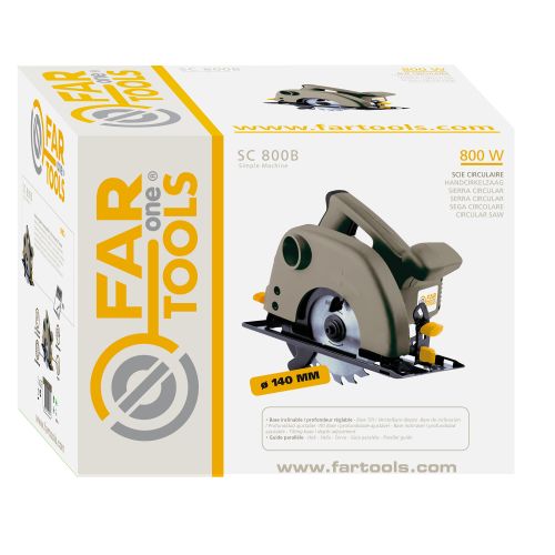 Scie circulaire 800 W SC 800B 140 mm FARTOOLS ONE 115431 photo du produit Secondaire 3 L